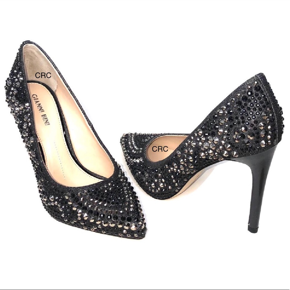 GIANNI BINI EMBELLISHED HEELS